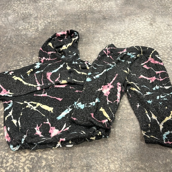 JUSTICE SOFT HOODIE JOGGER SET KIDS 7/8 - Picture 10 of 12